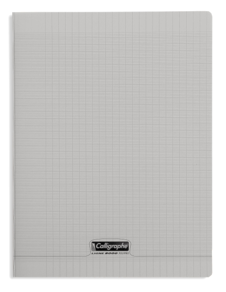 Cahier piqué 8000 POLYPRO 24x32 cm 96 pages grands carreaux 90 g